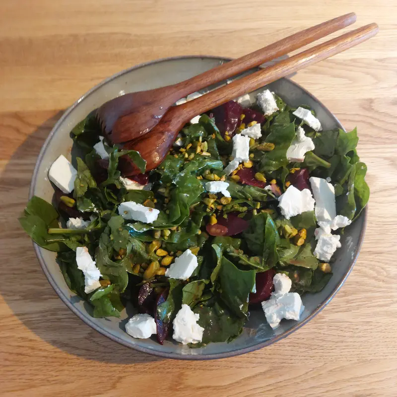 Beet and Goat Cheese Salad