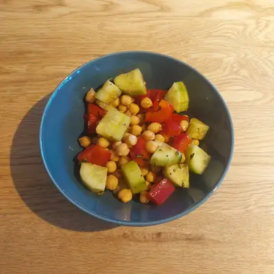 Simple Chickpea Salad