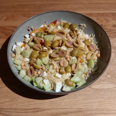 Greek Orzo Salad